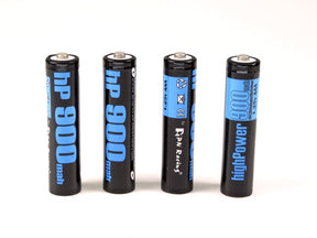 PN Racing High Power 900mah Ni-MH Rechargeable AAA Battery (4pcs - Iron City RC Hobbies