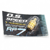 O.S. Speed RP7 Gold Turbo Glow Plug “Cold” (On-Road)