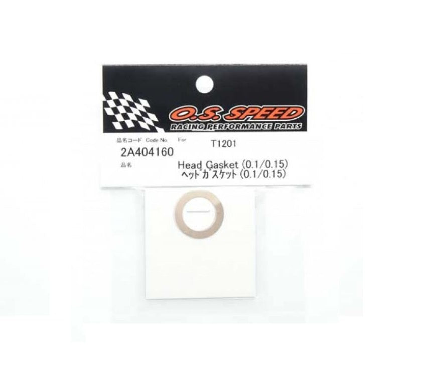 O.S. Head Gasket: 0.1, 0.15, T1201 Speed - Iron City RC Hobbies