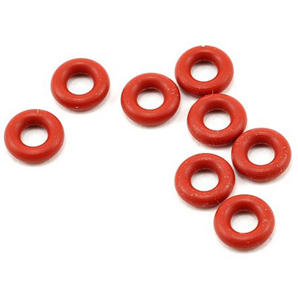 Associated O-Rings, Red Silicone