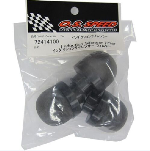 O.S. 12/.21 Induction Silencer On-Road replacement Air Filters (3) - Iron City RC Hobbies