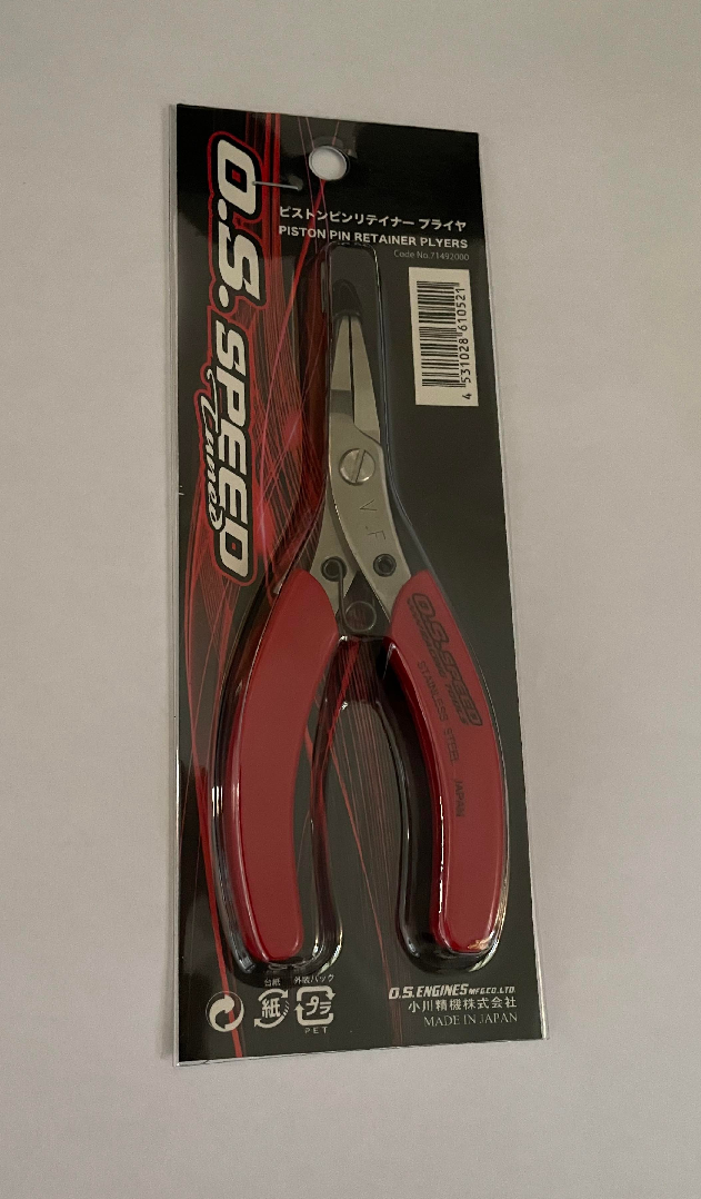 O.S. SPEED PISTON PIN RETAINER PLYERS - Iron City RC Hobbies
