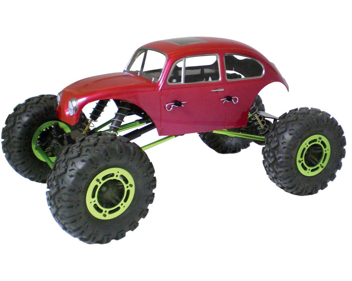 Parma PSE 1/10 Parma Rock Crawler/Monster Truck Old School Bug Body (Clear) (180mm) W/Wing & Window Masks
