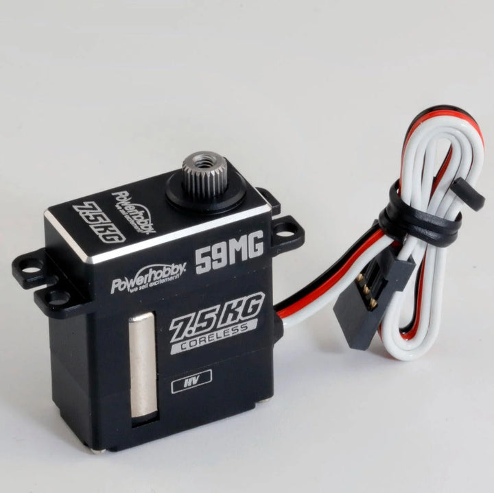 Powerhobby 59MG Aluminum Digital Micro UPGRADE Servo AXIAL SCX10.3 / RYFT - Iron City RC Hobbies