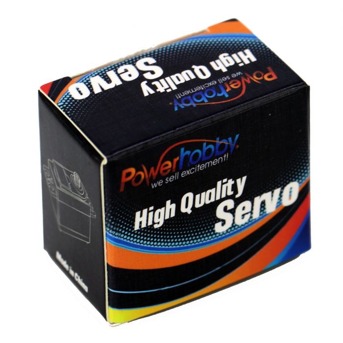 Powerhobby 65MG Metal Gear Digital 9G Micro Servo 11sec/30oz @ 6.0v - Iron City RC Hobbies