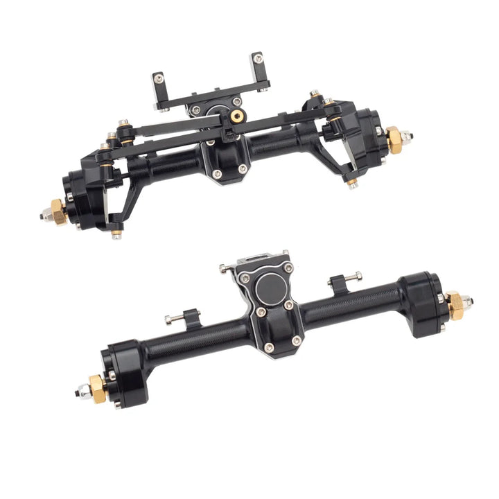 Powerhobby Front and Rear Portal Axles Housing Axial SCX24 C10 Jeep Bronco - Iron City RC Hobbies
