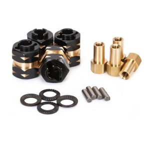 PowerHobby Extended Hex Hubs Wheel Spacers +5mm Axial SXC24 (PHB5210)