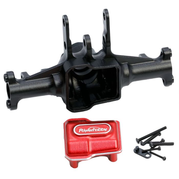 Power Hobby Aluminum Front Axle Housing Black Traxxas TRX-4M - Iron City RC Hobbies