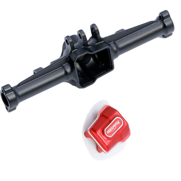 Power Hobby Aluminum Rear Axle Housing Black Traxxas TRX-4M - Iron City RC Hobbies