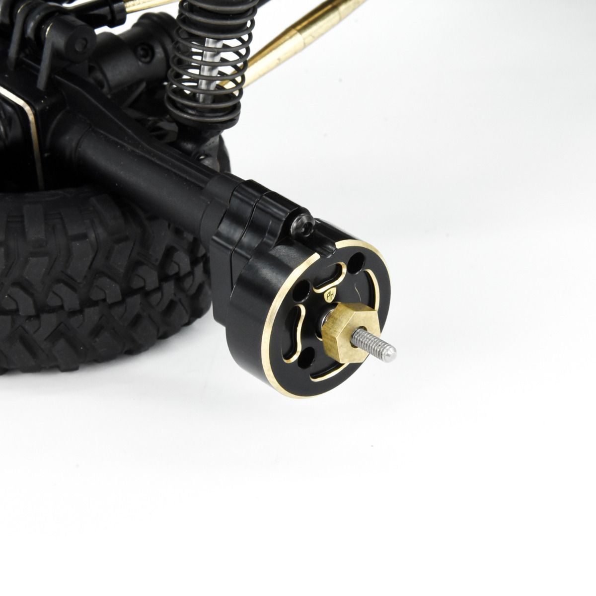 Power Hobby Brass Front / Rear Portals, for Traxxas TRX-4M - Iron City RC Hobbies