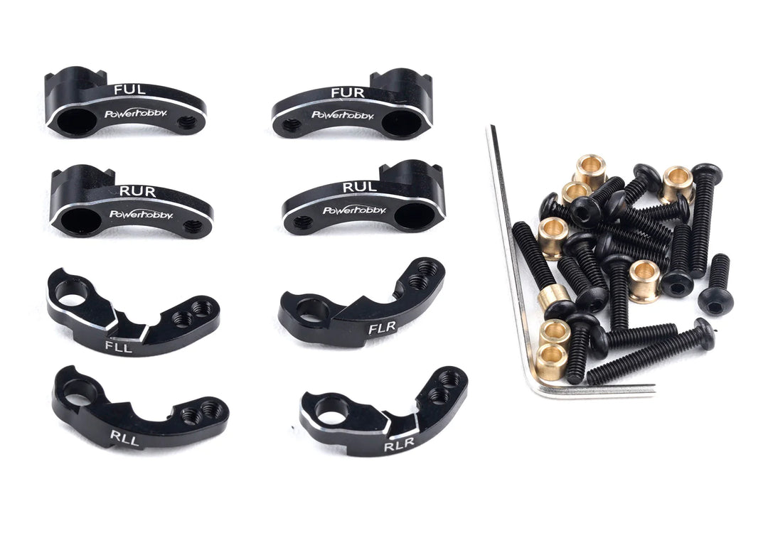 Powerhobby Aluminum RC Shock Flex Blades FOR Traxxas TRX-4M - Iron City RC Hobbies