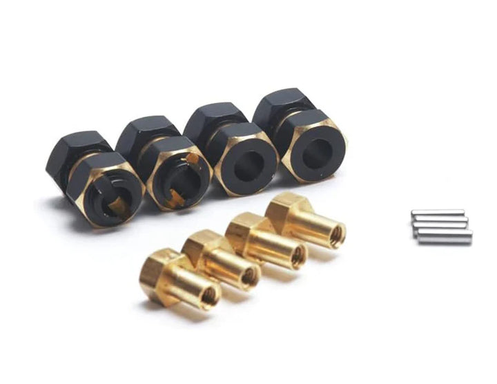 Powerhobby Brass Extended Couplers FOR Traxxas TRX-4M Ford Bronco - Iron City RC Hobbies