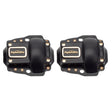 Power Hobby Brass Front + Rear Diff Covers for 1/18 Redcat Ascent-18 - Iron City RC Hobbies
