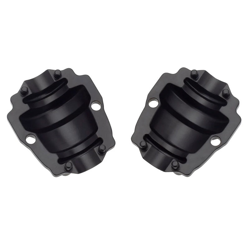 Power Hobby Brass Front + Rear Diff Covers for 1/18 Redcat Ascent-18 - Iron City RC Hobbies