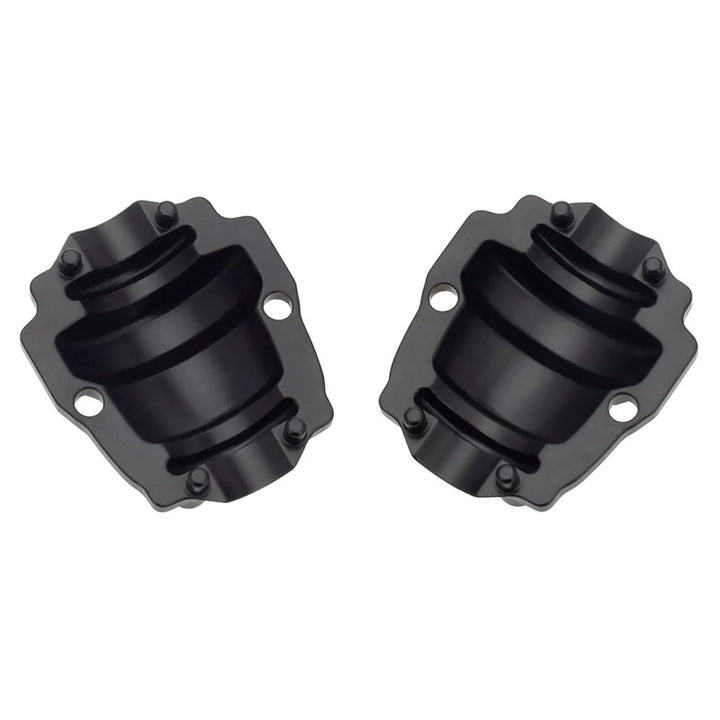 Power Hobby Brass Front + Rear Diff Covers for 1/18 Redcat Ascent-18 - Iron City RC Hobbies