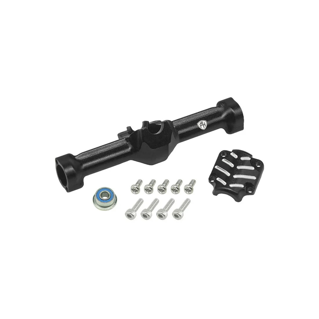 Powerhobby Aluminum Axle w Cover Black Axial SCX30 (Choose Style)