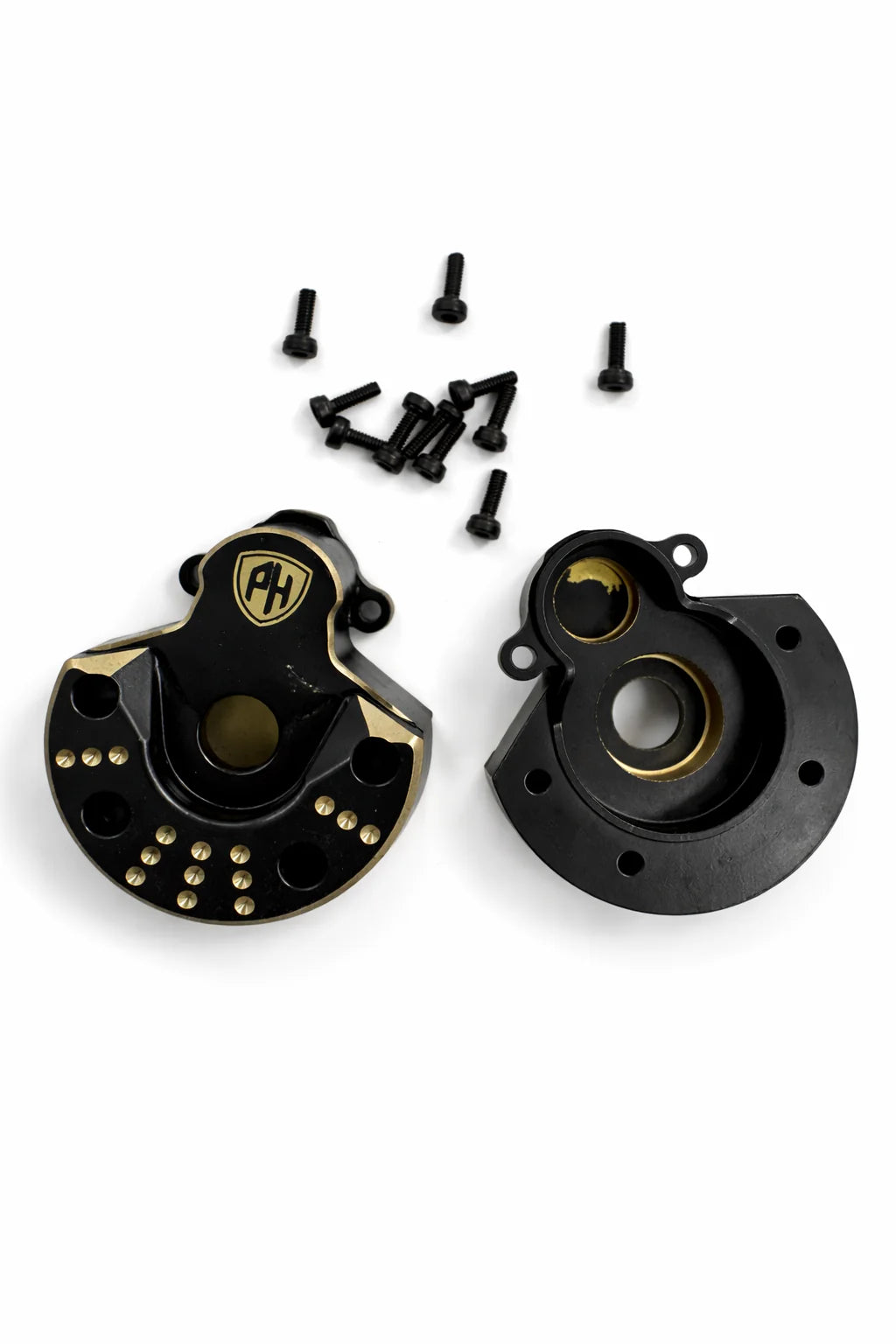 Powerhobby 1/10 Redcat Ascent Brass Outer Portal Covers 116G