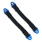 Power Hobby - Suspension Travel Limit Straps, 90mm, Blue, 2pcs - Iron City RC Hobbies