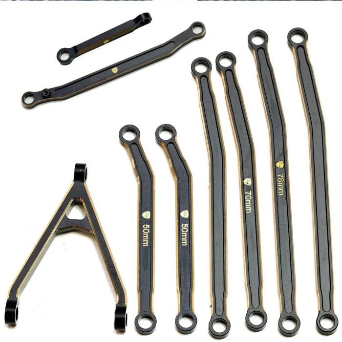 Powerhobby Brass High Clearance Chassis Links, for Axial SCX24 Jeep / Gladiator - Iron City RC Hobbies