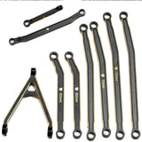 Powerhobby Brass High Clearance Chassis Links, for Axial SCX24 Jeep / Gladiator - Iron City RC Hobbies