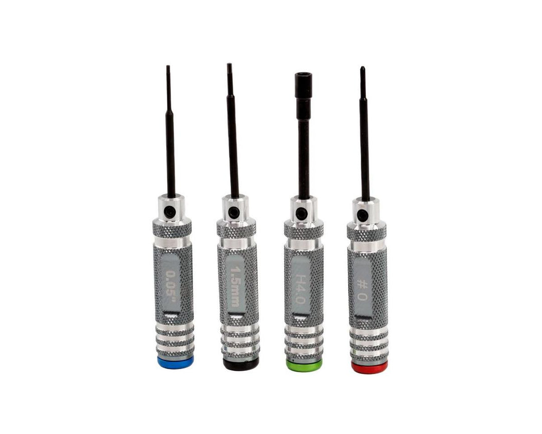 Power Hobby 0.05" 1.5mm Hex 4.0mm Nut #0 Driver Tool Set - Iron City RC Hobbies