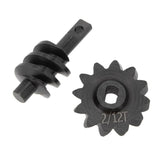 Powerhobby Axial SCX24 Steel Overdrive Gears Diff Worm Set 2T/12T Overdrive 33%