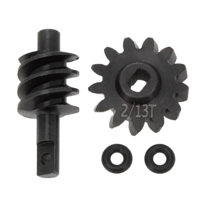 Powerhobby Axial SCX24 Steel Overdrive Gears Diff Worm Set 2T/13T Overdrive 23%