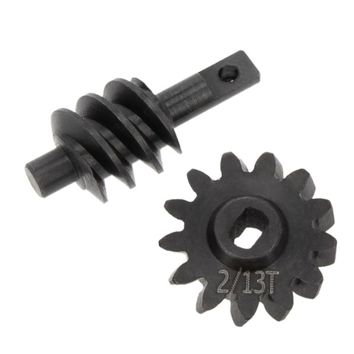 Powerhobby Axial SCX24 Steel Overdrive Gears Diff Worm Set 2T/13T Overdrive 23%