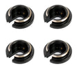 Powerhobby Brass Lower Shock Retainer (4) FOR Traxxas TRX-4M TRX4m - Iron City RC Hobbies