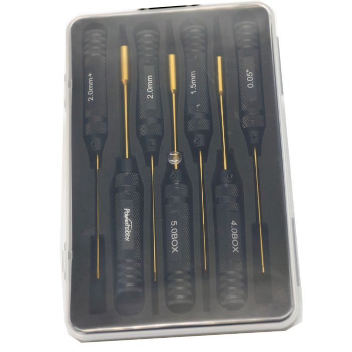 PowerHobby TRX-4M Tool kit Nut Drivers 4 / 5 / 6mm Hex, 0.05 / 1.5 / 2.0 Hex - Iron City RC Hobbies