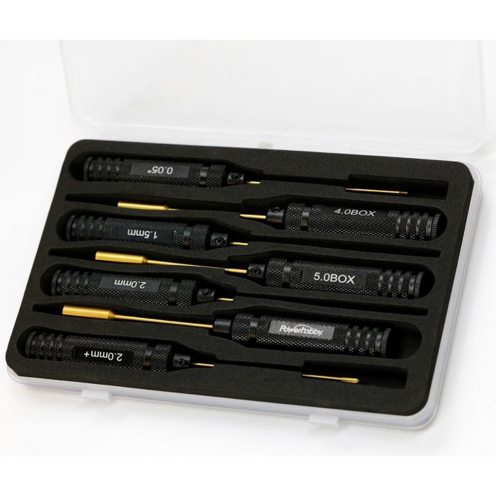 PowerHobby TRX-4M Tool kit Nut Drivers 4 / 5 / 6mm Hex, 0.05 / 1.5 / 2.0 Hex - Iron City RC Hobbies