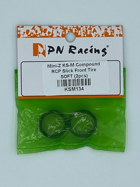 PN Racing Mini-Z KS-M Compound Slick 8.5mm Tire SOFT (KSM134) - Iron City RC Hobbies