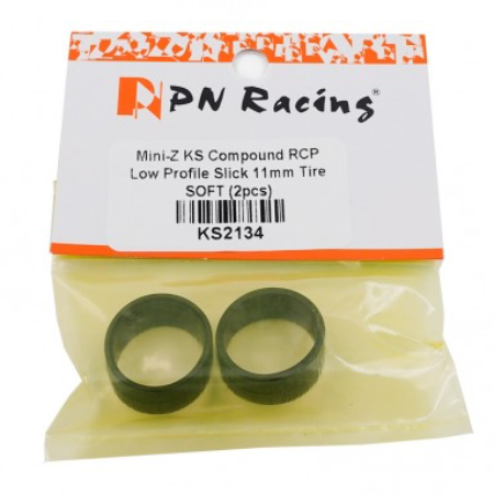PN Racing Mini-Z KS Compound Low Profile Slick 11mm Tire SOFT