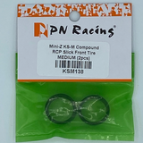 PN Racing Mini-Z KS-M Compound Slick 8.5mm Tire MEDIUM