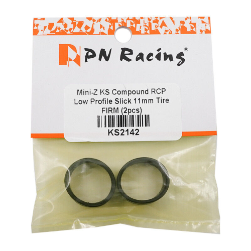 PN Racing Mini-Z KS Compound Low Profile Slick 11mm Tire FIRM (KS2142)