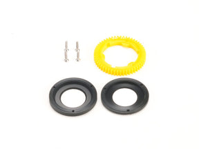 PN Racing PNWC Mini-Z Enclosed Cover Kit Spur Gear 64P 53T (Yellow) for Gear Differential - Iron City RC Hobbies