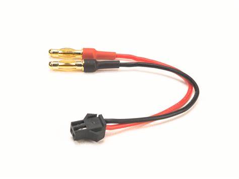 PN Racing SM2Pin Female to 4mm Banana Plug Charging Cable for UP-S4AC Charger - Iron City RC Hobbies