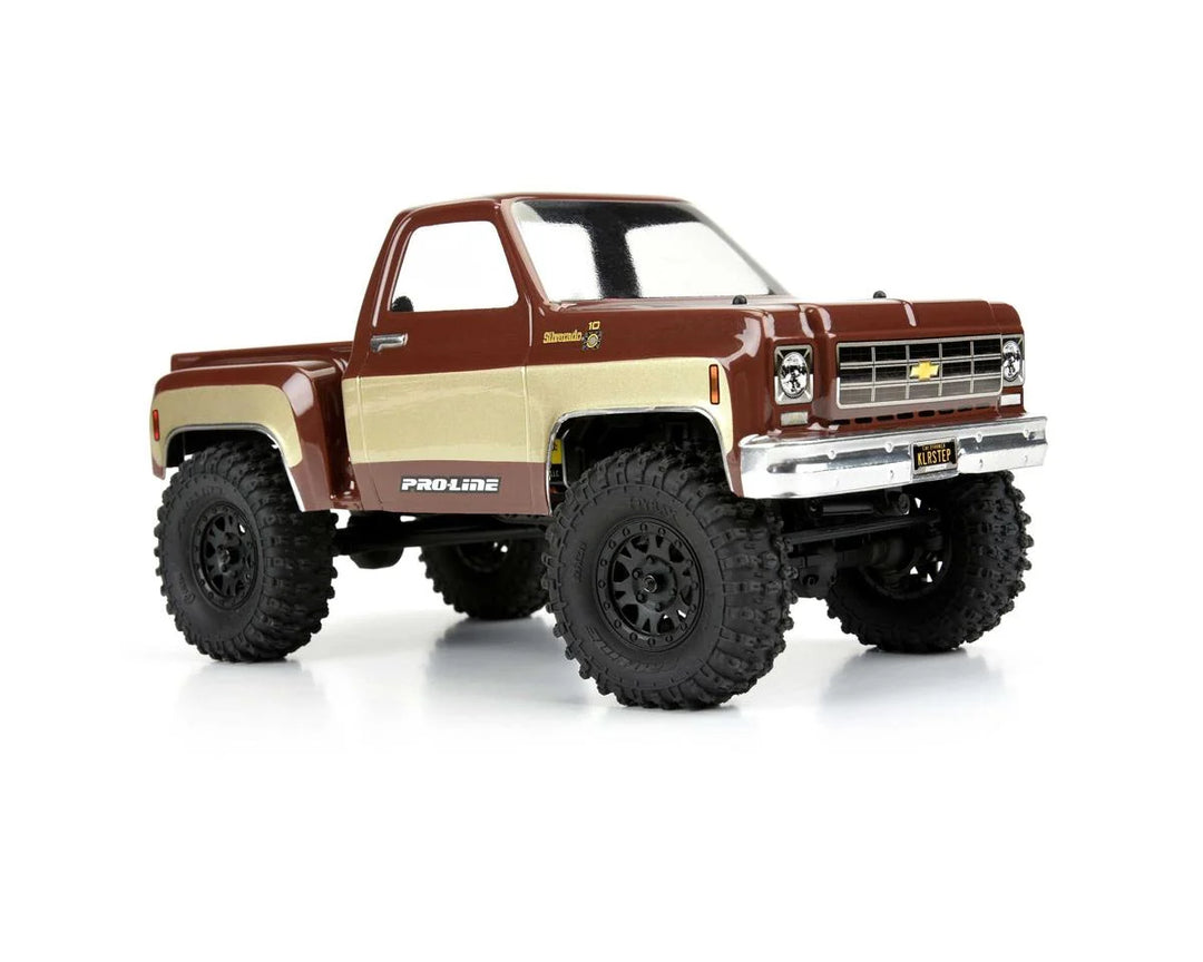 Pro-Line Axial SCX24 1.0" Hyrax Pre-Mounted Tires w/Black Impulse Wheel (4) - Iron City RC Hobbies