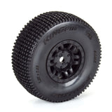 Pro-Line Racing 1/16 King Pin Front/Rear Tires MTD 12mm Black Split Six (4): MOJAVE GROM