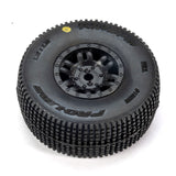 Pro-Line Racing 1/16 King Pin Front/Rear Tires MTD 12mm Black Split Six (4): MOJAVE GROM