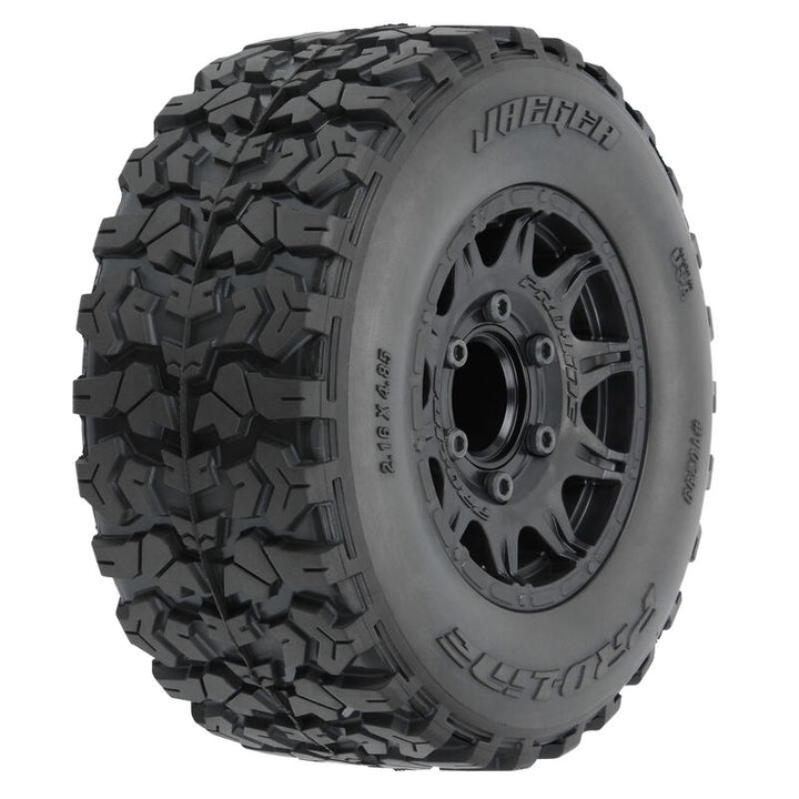 Proline 1/10 Jaeger HP BELTED F/R 2.8" MT Tires MTD 12mm/14mm Black Raid (2)