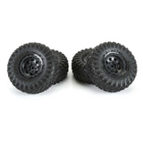 Pro-Line Racing 1/30 Aztek Front/Rear Mounted Black Clobber (4) for Axial SCX30