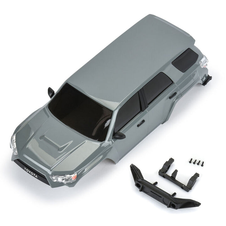 Pro-Line 1/24 2024 Toyota 4Runner TRD Pro Gray Hard Body Assembled: SCX24
