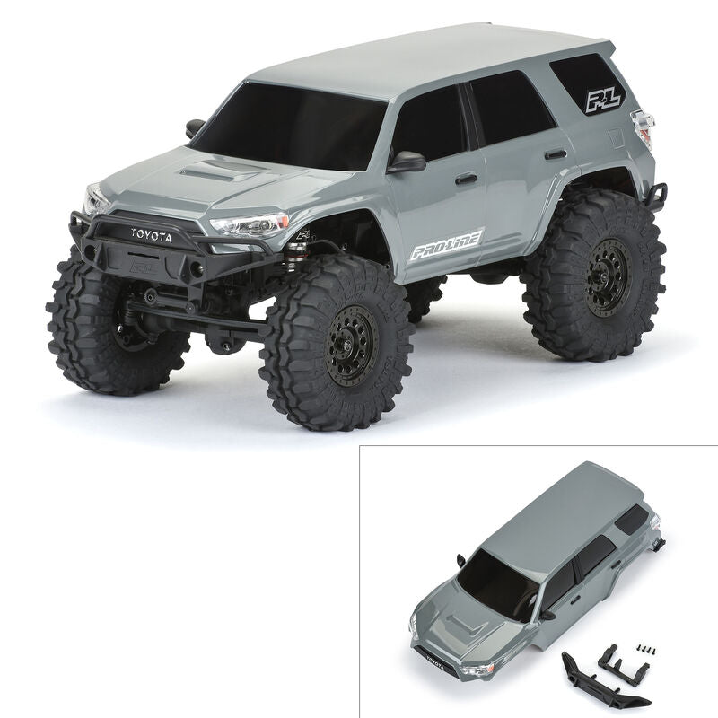 Pro-Line 1/24 2024 Toyota 4Runner TRD Pro Gray Hard Body Assembled: SCX24