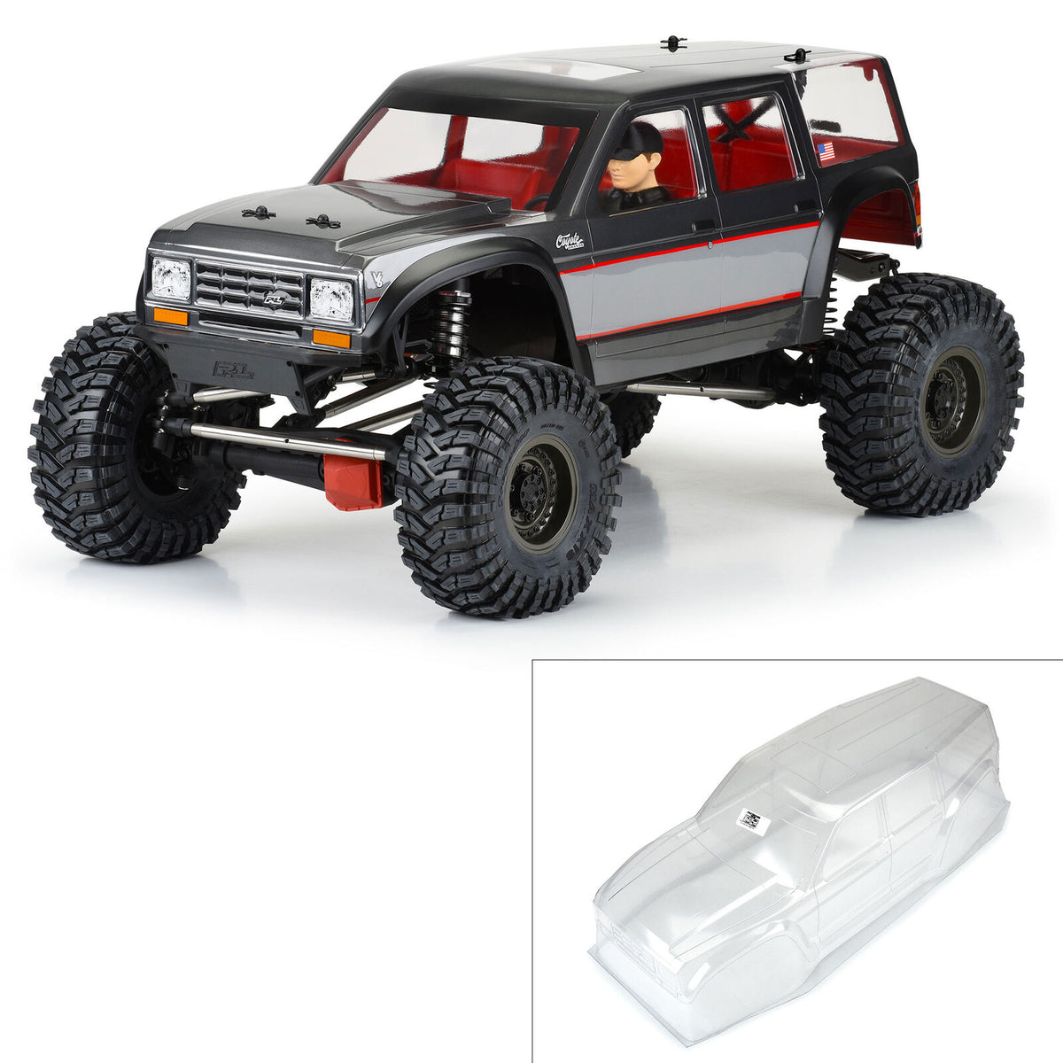 Pro-Line Racing 1/6 Coyote Grande Clear Body: SCX6
