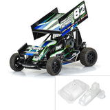 Losi 1/10 Sprint Car Light Weight Clear Body Panel Kit: Losi Sprint Car
