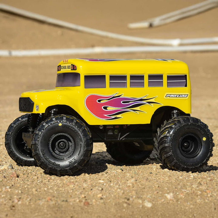 Pro-Line 1/16 Pre-Cut (School Bus) Clear Body for ARRMA GORGON GROM