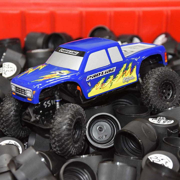 Pro-Line 1/30 Pre-Cut Coyote High Performance Blue Body for Axial SCX30