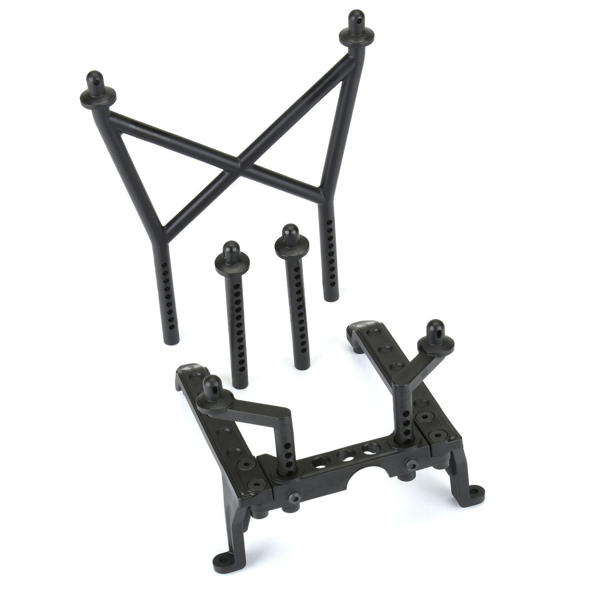 Pro-Line1/6 Extended Front and Rear Body Mounts: SCX6 1/6 In Stock  1/6 Extended Front and Rear Body Mounts: SCX6