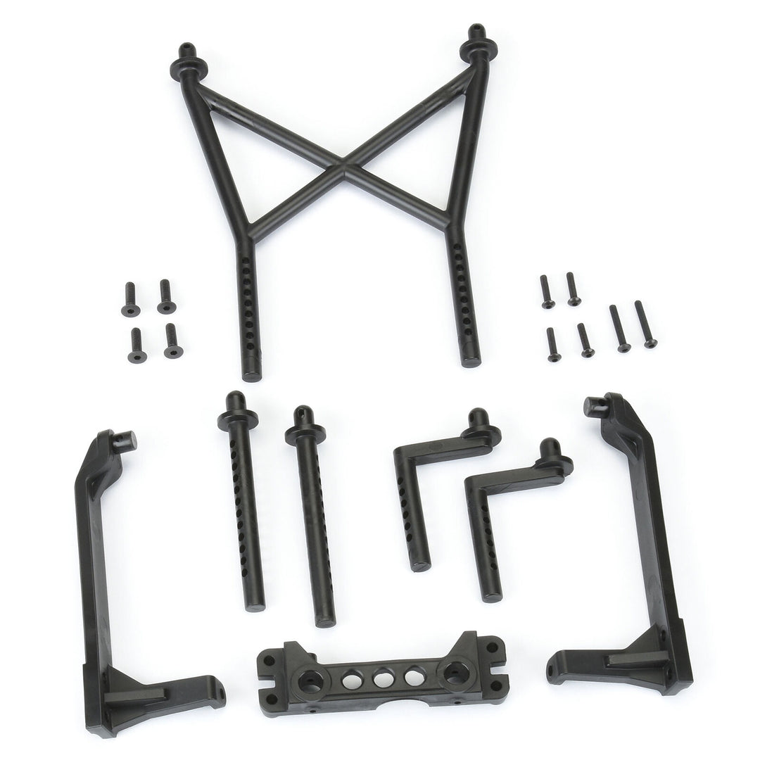 Pro-Line1/6 Extended Front and Rear Body Mounts: SCX6 1/6 In Stock  1/6 Extended Front and Rear Body Mounts: SCX6